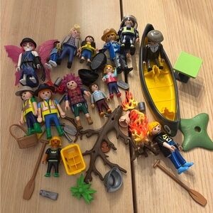 Playmobile mixed set camping figures (F)
